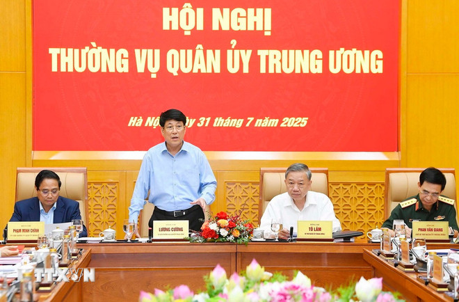 Thường vụ Quân ủy Trung ương cho ý kiến về công tác chuẩn bị Đại hội Đảng bộ Quân đội- Ảnh 1. Thường vụ Quân ủy Trung ương cho ý kiến về công tác chuẩn bị Đại hội Đảng bộ Quân đội- Ảnh 1.