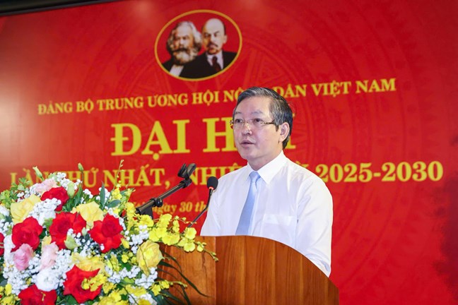 Đại hội Đảng bộ Trung ương Hội Nông dân Việt Nam lần thứ I, nhiệm kỳ 2025-2030, thành công tốt đẹp- Ảnh 7.