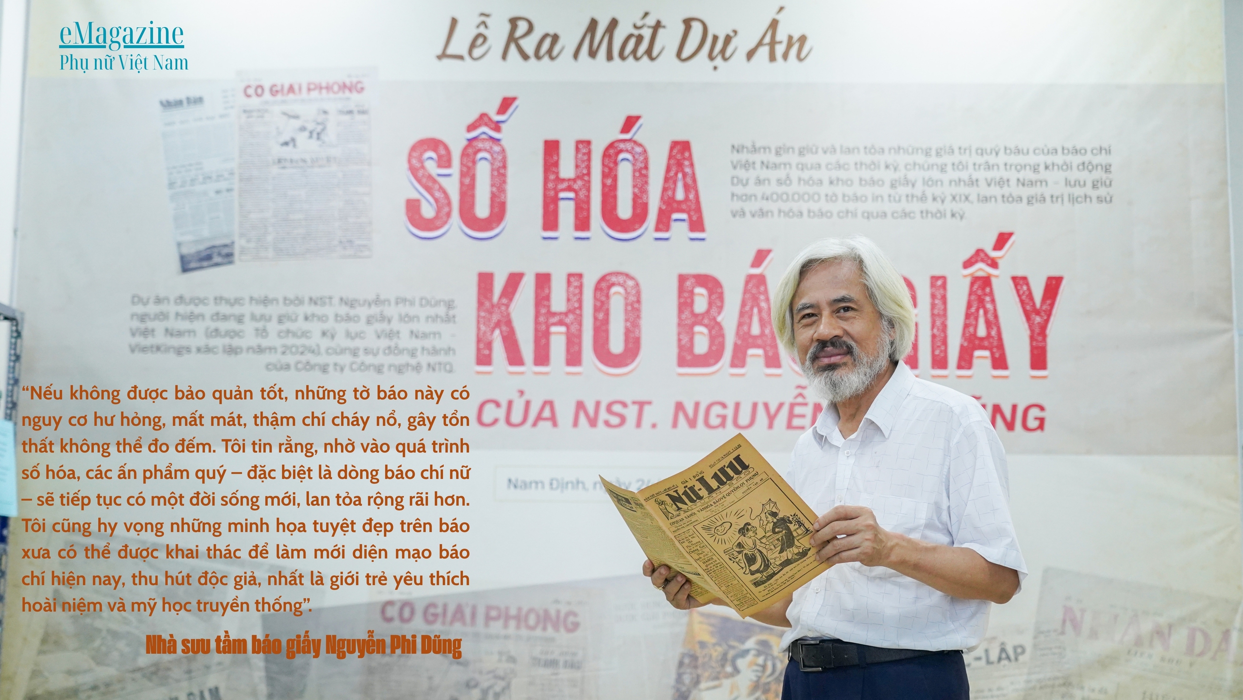 Nhà sưu tầm báo giấy Nguyễn Phi Dũng: Nâng niu di sản dòng báo nữ Việt Nam- Ảnh 25.