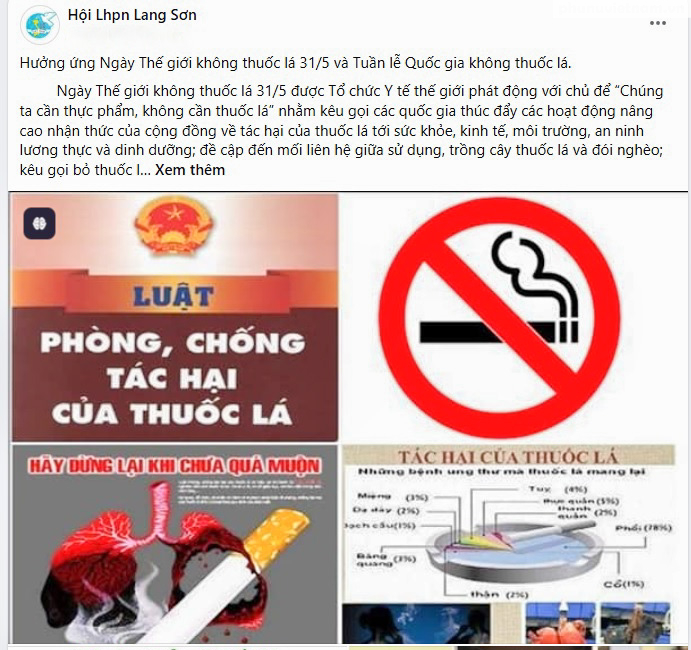 Lan tỏa mạnh mẽ thông điệp “không khói thuốc” đến hơn 57.000 phụ nữ Lạng Sơn- Ảnh 3. Lan tỏa mạnh mẽ thông điệp “không khói thuốc” đến hơn 57.000 phụ nữ Lạng Sơn- Ảnh 3.