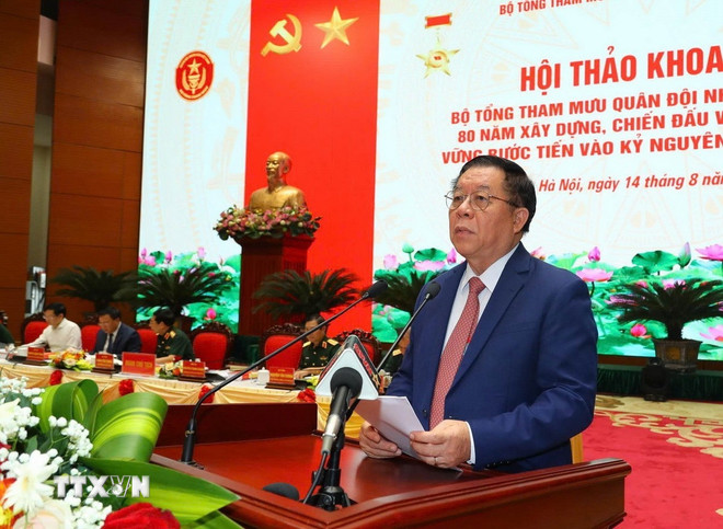 Bộ Tổng Tham mưu Quân đội nhân dân Việt Nam vững bước tiến vào kỷ nguyên mới- Ảnh 3. Bộ Tổng Tham mưu Quân đội nhân dân Việt Nam vững bước tiến vào kỷ nguyên mới- Ảnh 3.