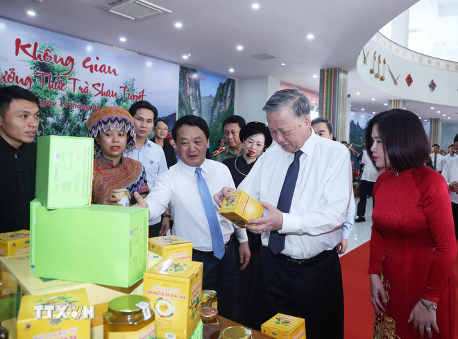 Tổng Bí thư: Định hình vị thế của Tuyên Quang trên bản đồ phát triển quốc gia- Ảnh 3. Tổng Bí thư: Định hình vị thế của Tuyên Quang trên bản đồ phát triển quốc gia- Ảnh 3.