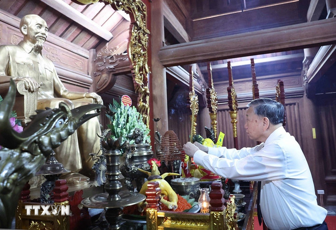 Tổng Bí thư Tô Lâm dự Ngày hội toàn dân bảo vệ an ninh Tổ quốc tại Tuyên Quang- Ảnh 3. Tổng Bí thư Tô Lâm dự Ngày hội toàn dân bảo vệ an ninh Tổ quốc tại Tuyên Quang- Ảnh 3.