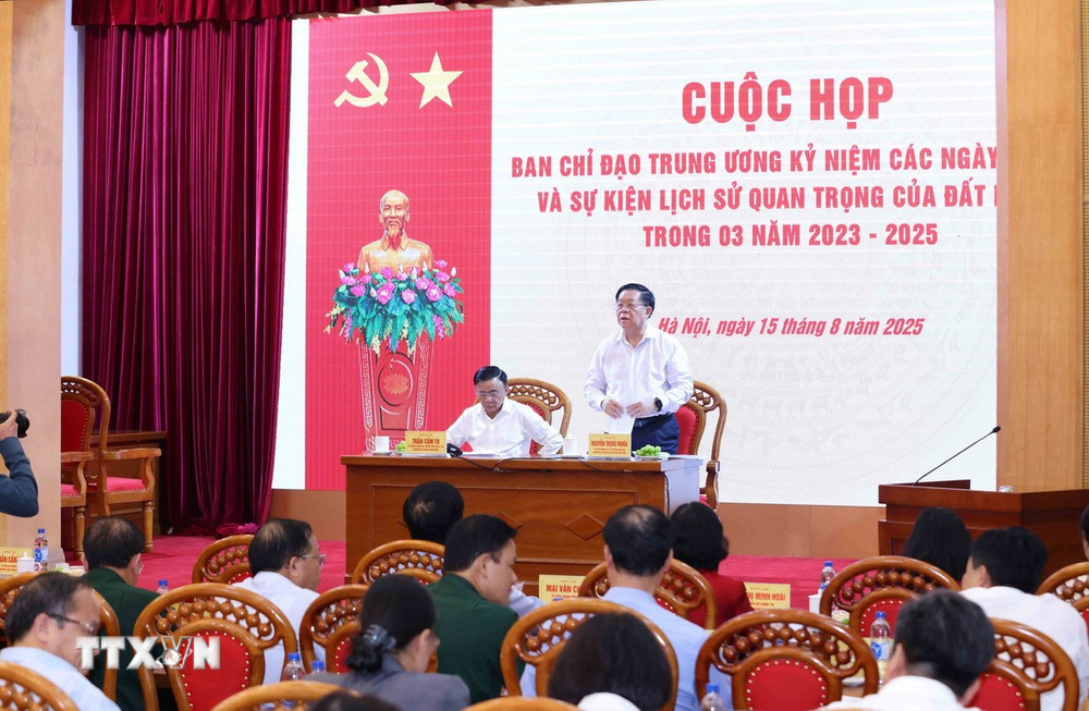 Tăng tốc chuẩn bị cho Lễ kỷ niệm 80 năm Cách mạng Tháng Tám và Quốc khánh 2/9- Ảnh 2.