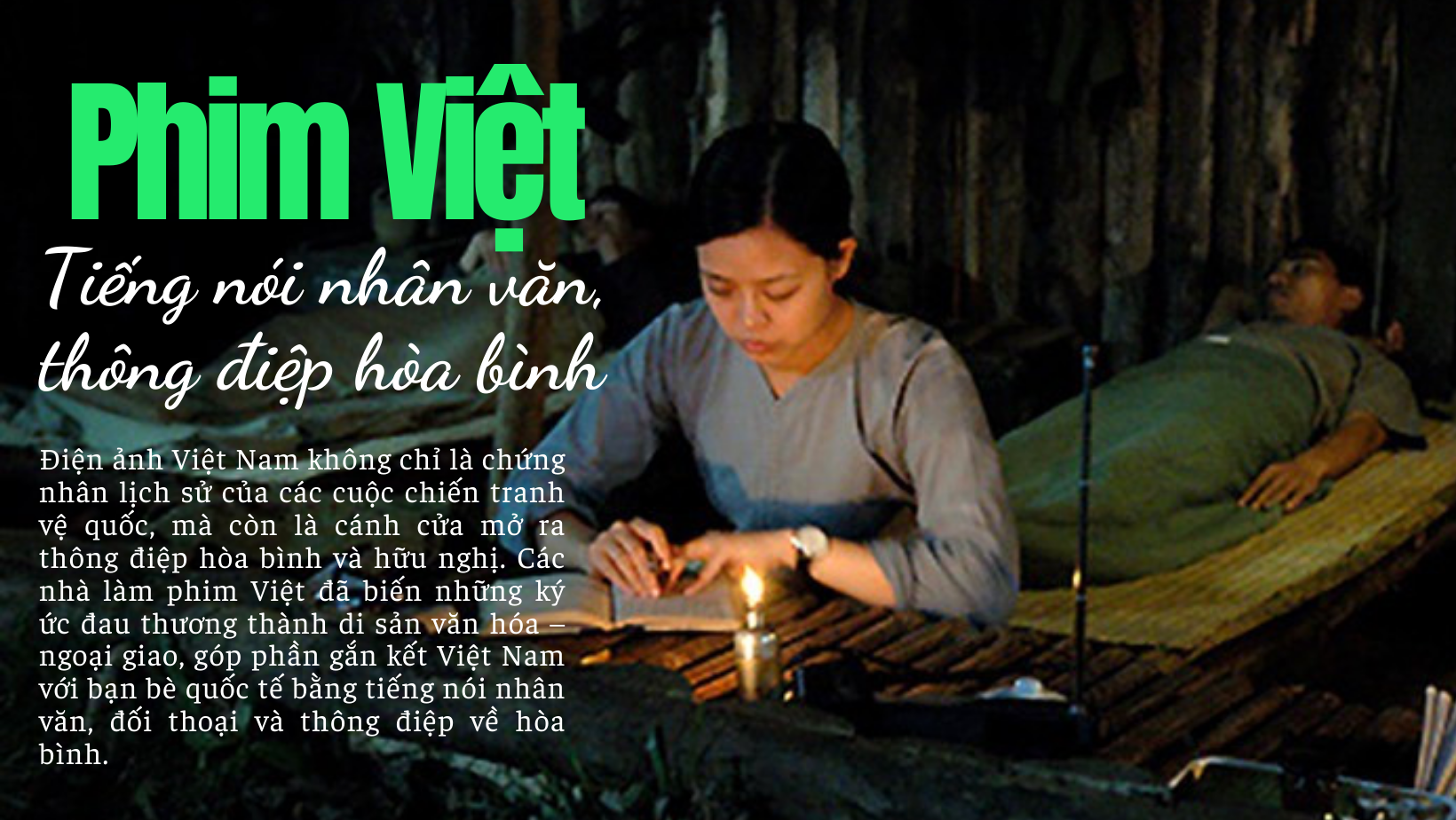 Tiếng nói nhân văn, thông điệp hòa bình từ phim Việt