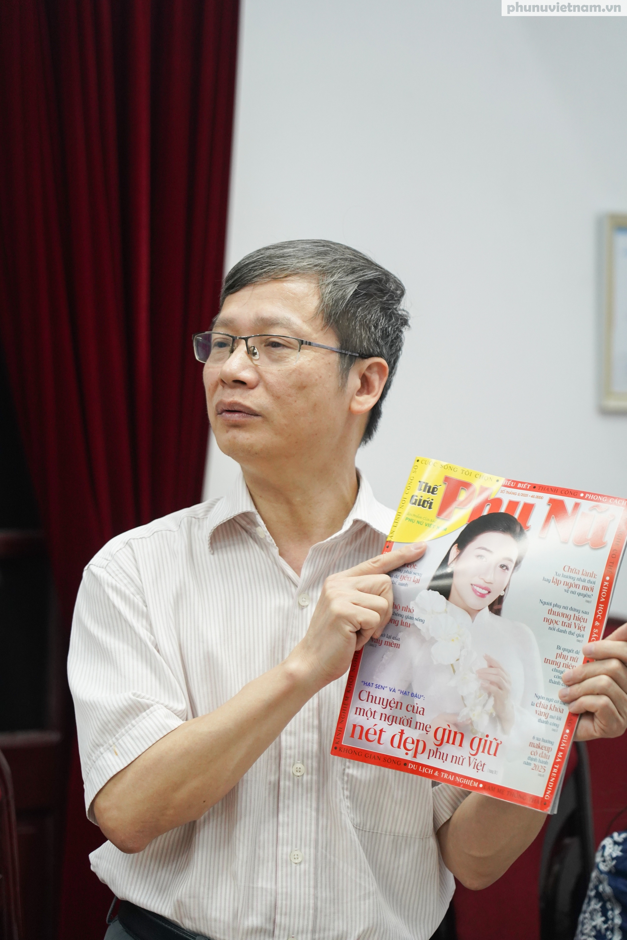 Đoàn cán bộ, học viên Học viện Báo chí và Tuyên truyền đến thực tế tại Báo Phụ nữ Việt Nam- Ảnh 2. Đoàn cán bộ, học viên Học viện Báo chí và Tuyên truyền đến thực tế tại Báo Phụ nữ Việt Nam- Ảnh 2.