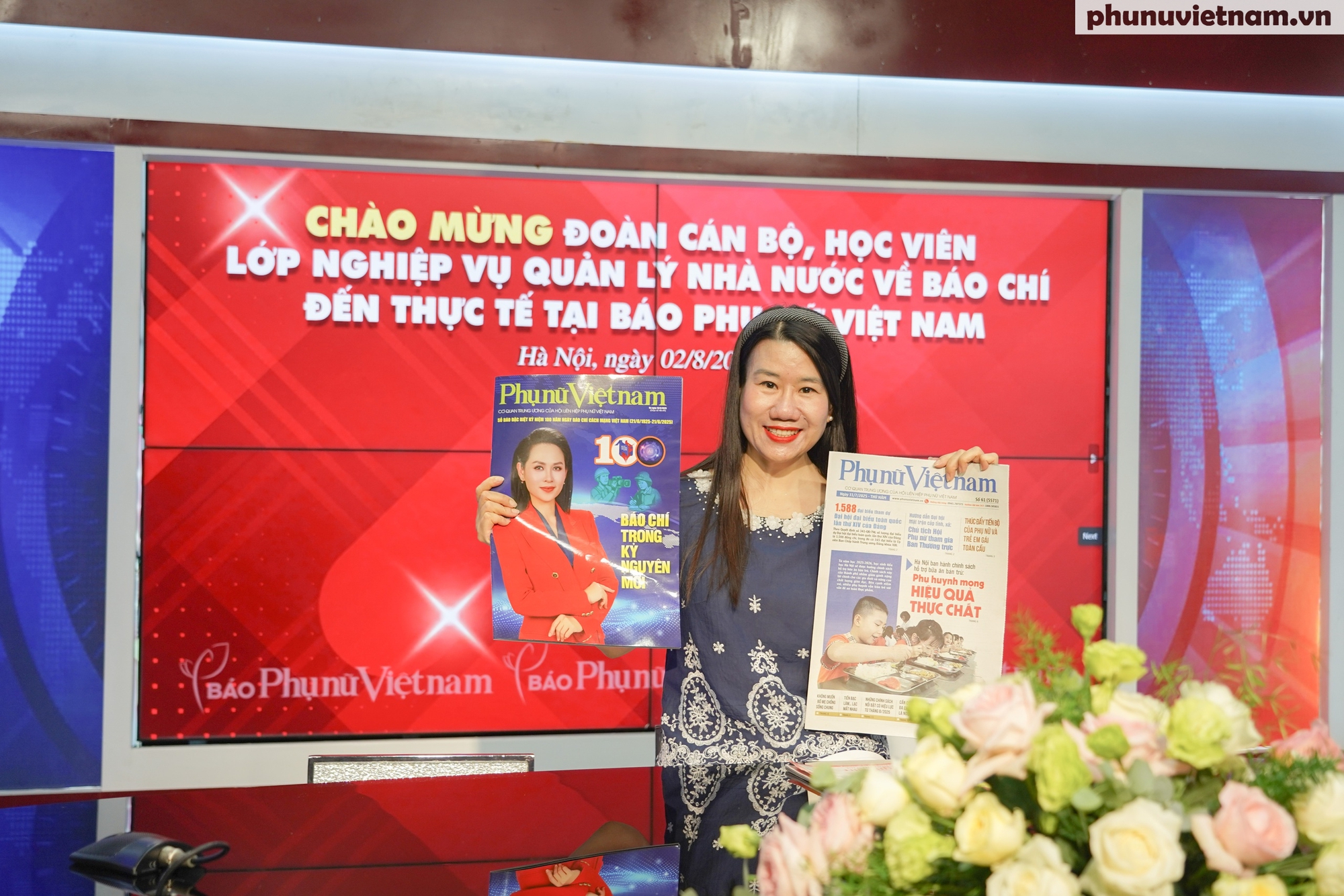 Đoàn cán bộ, học viên Học viện Báo chí và Tuyên truyền đến thực tế tại Báo Phụ nữ Việt Nam- Ảnh 13. Đoàn cán bộ, học viên Học viện Báo chí và Tuyên truyền đến thực tế tại Báo Phụ nữ Việt Nam- Ảnh 13.