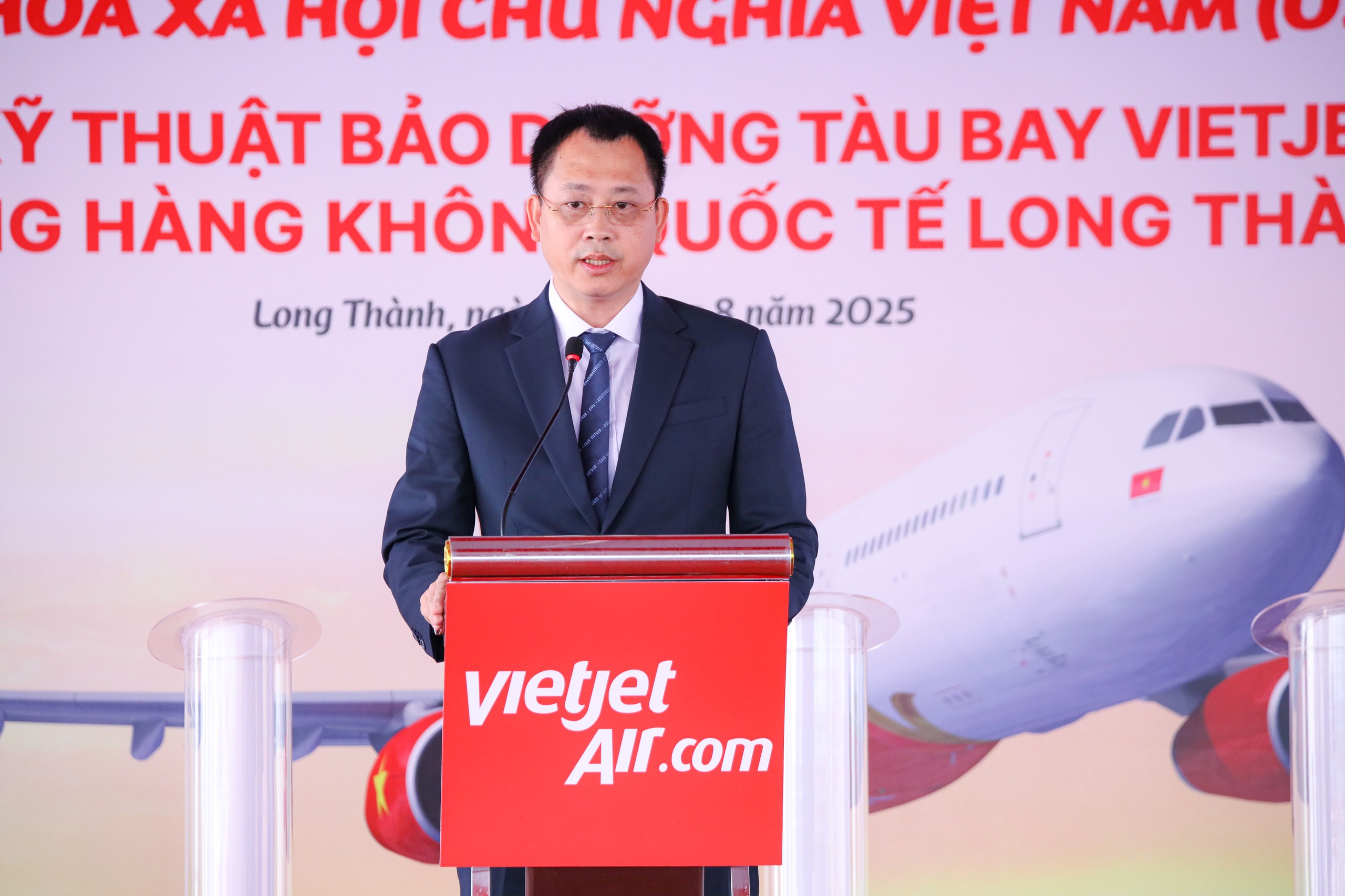 Khởi công Trung tâm Bảo dưỡng Vietjet tại Long Thành - Nâng tầm dịch vụ hàng không Việt Nam- Ảnh 1. Khởi công Trung tâm Bảo dưỡng Vietjet tại Long Thành - Nâng tầm dịch vụ hàng không Việt Nam- Ảnh 1.