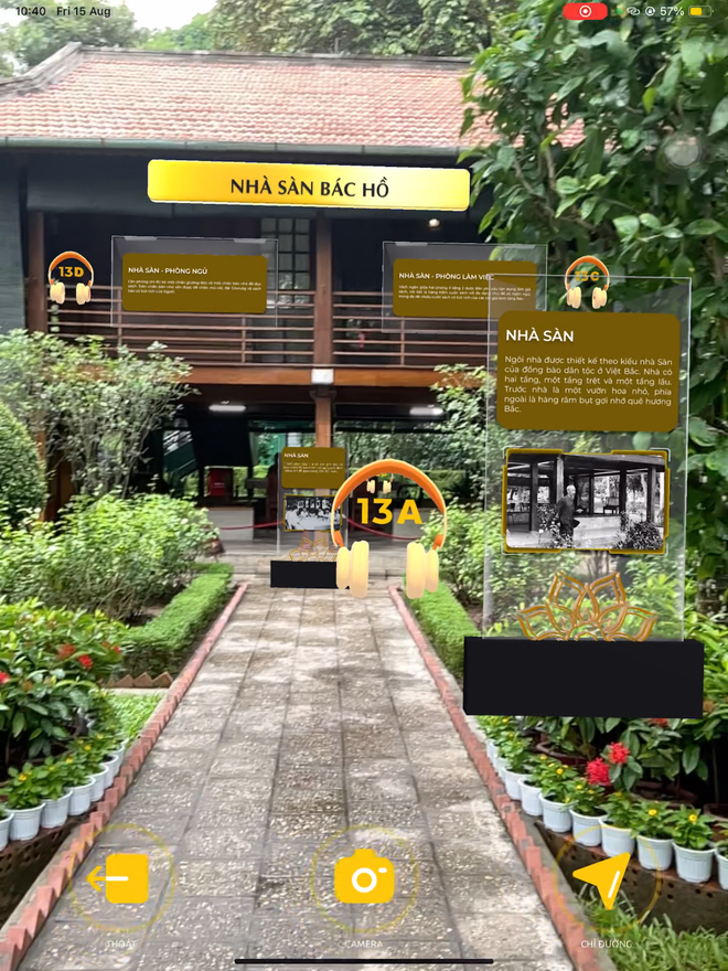 Trải nghiệm công nghệ AR gắn với thế giới thực tại Bảo tàng Cách mạng Việt Nam- Ảnh 3. Trải nghiệm công nghệ AR gắn với thế giới thực tại Bảo tàng Cách mạng Việt Nam- Ảnh 3.