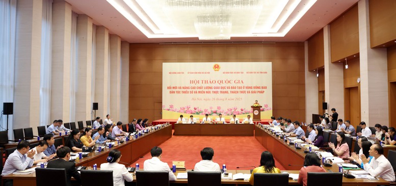Phó Thủ tướng: Chính sách giáo dục vùng đồng bào dân tộc thiểu số, miền núi tương đối toàn diện- Ảnh 1.