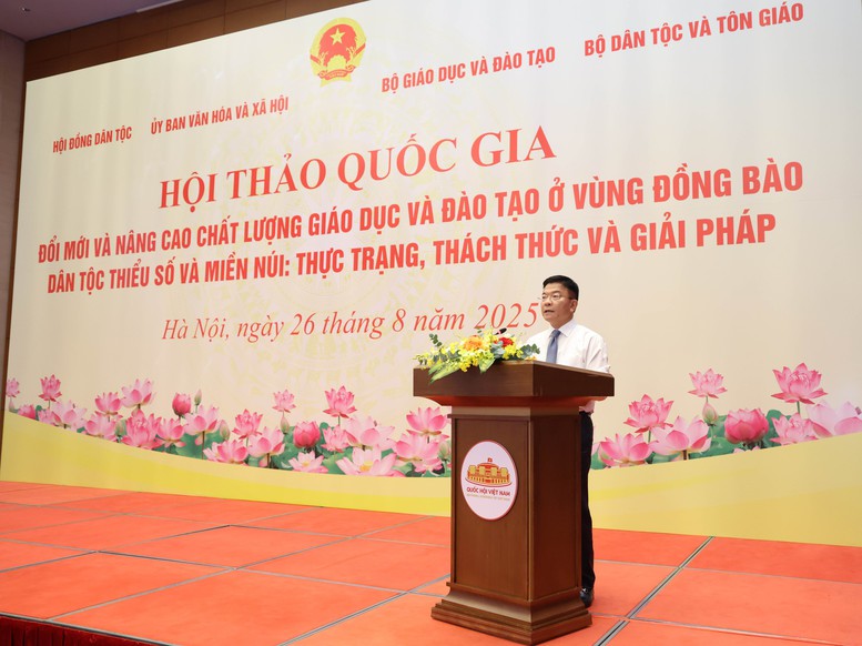 Phó Thủ tướng: Chính sách giáo dục vùng đồng bào dân tộc thiểu số, miền núi tương đối toàn diện- Ảnh 6.