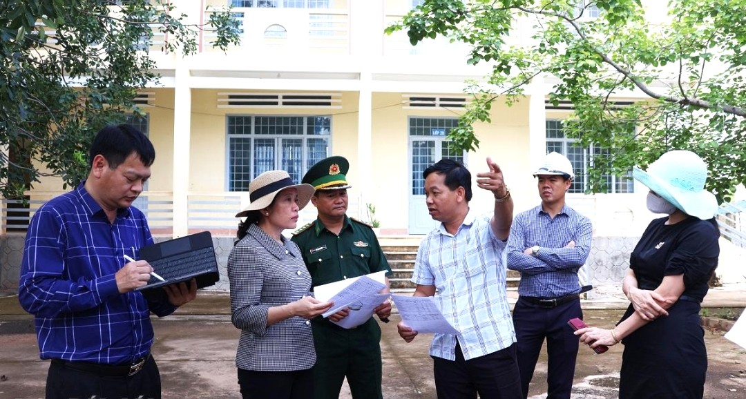 Dak Lak plant den Bau von 4 mehrstöckigen Internaten - Foto 1. Đắk Lắk dự kiến xây dựng 4 trường phổ thông nội trú liên cấp- Ảnh 1.