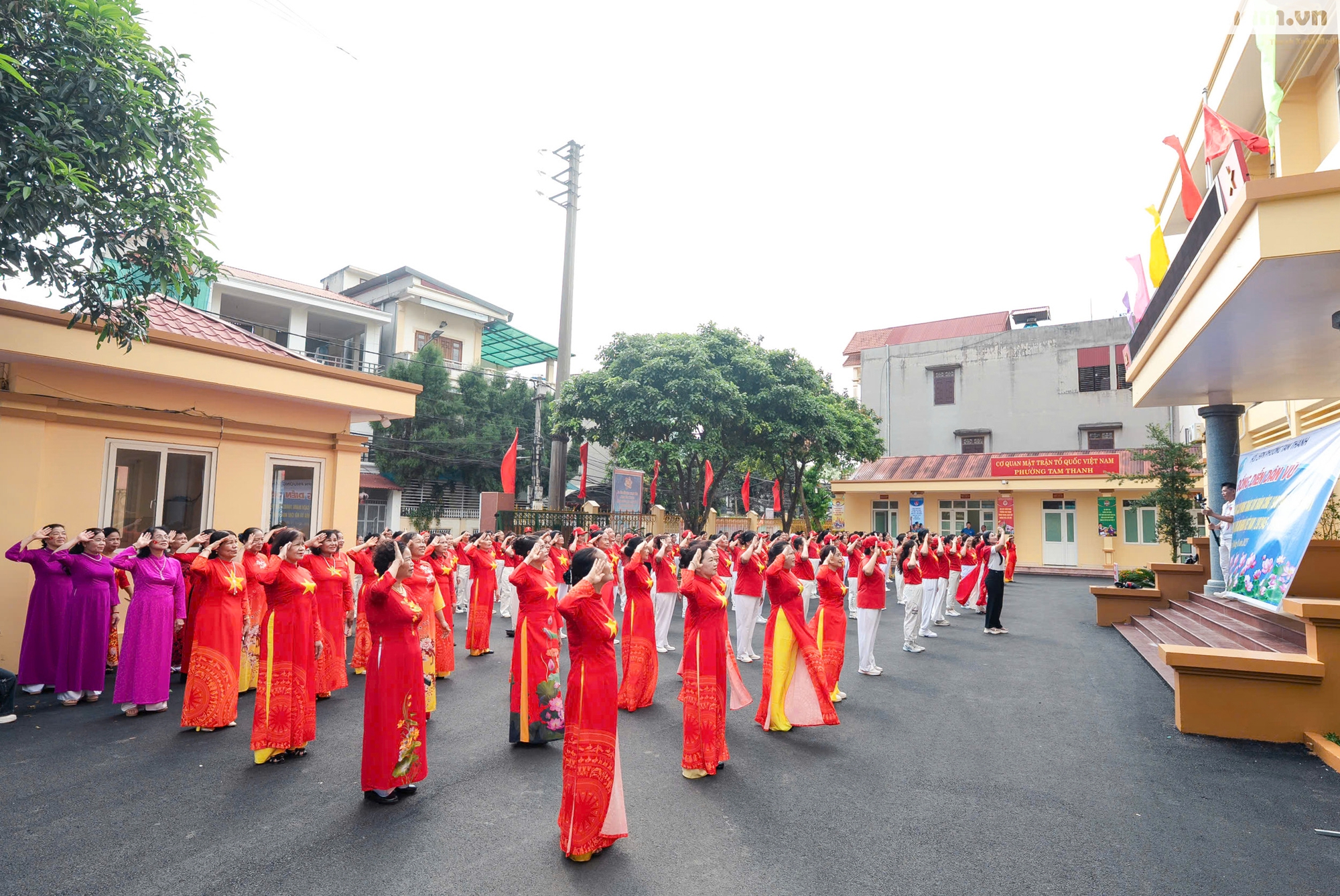 Lạng Sơn: Hơn 1.000 hội viên, phụ nữ đồng diễn dân vũ mừng 80 năm Quốc khánh- Ảnh 9.