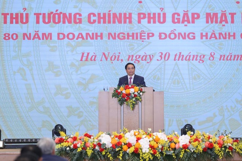 Thủ tướng gửi 3 thông điệp quan trọng sau 80 năm doanh nghiệp đồng hành cùng đất nước- Ảnh 2. Thủ tướng gửi 3 thông điệp quan trọng sau 80 năm doanh nghiệp đồng hành cùng đất nước- Ảnh 2.