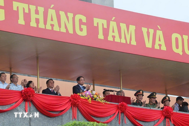 Tổng duyệt cấp Nhà nước Lễ diễu binh, diễu hành kỷ niệm 80 năm Quốc khánh- Ảnh 1. Tổng duyệt cấp Nhà nước Lễ diễu binh, diễu hành kỷ niệm 80 năm Quốc khánh- Ảnh 1.