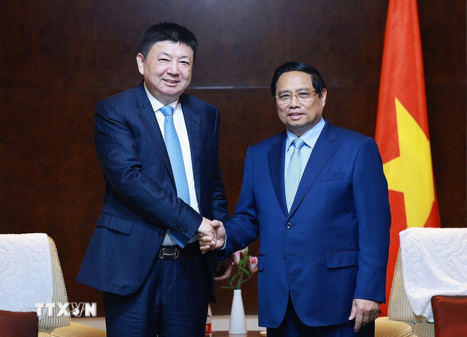 Thủ tướng Phạm Minh Chính làm việc với các Tập đoàn hàng đầu của Trung Quốc- Ảnh 2. Thủ tướng Phạm Minh Chính làm việc với các Tập đoàn hàng đầu của Trung Quốc- Ảnh 2.