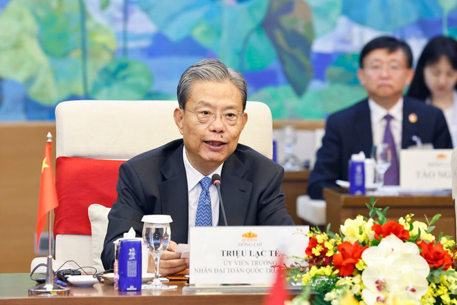 Chủ tịch Quốc hội hội đàm với Ủy viên trưởng Nhân đại toàn quốc Trung Quốc- Ảnh 2. Chủ tịch Quốc hội hội đàm với Ủy viên trưởng Nhân đại toàn quốc Trung Quốc- Ảnh 2.