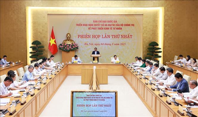 Thủ tướng Phạm Minh Chính chủ trì họp Ban Chỉ đạo phát triển kinh tế tư nhân- Ảnh 2.