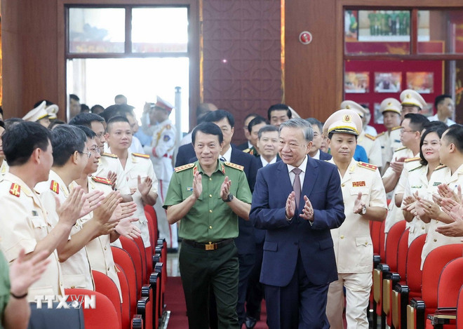 Tổng Bí thư Tô Lâm: Xây dựng lực lượng Cảnh sát hình sự làm chủ công nghệ- Ảnh 2.