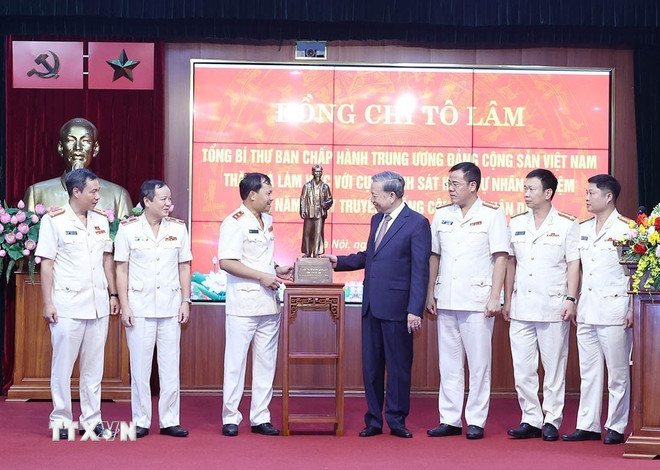 Tổng Bí thư Tô Lâm: Xây dựng lực lượng Cảnh sát hình sự làm chủ công nghệ- Ảnh 1.