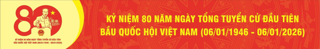Mẫu biểu trưng chính thức kỷ niệm 80 năm Ngày Tổng tuyển cử đầu tiên- Ảnh 2. Mẫu biểu trưng chính thức kỷ niệm 80 năm Ngày Tổng tuyển cử đầu tiên- Ảnh 2.