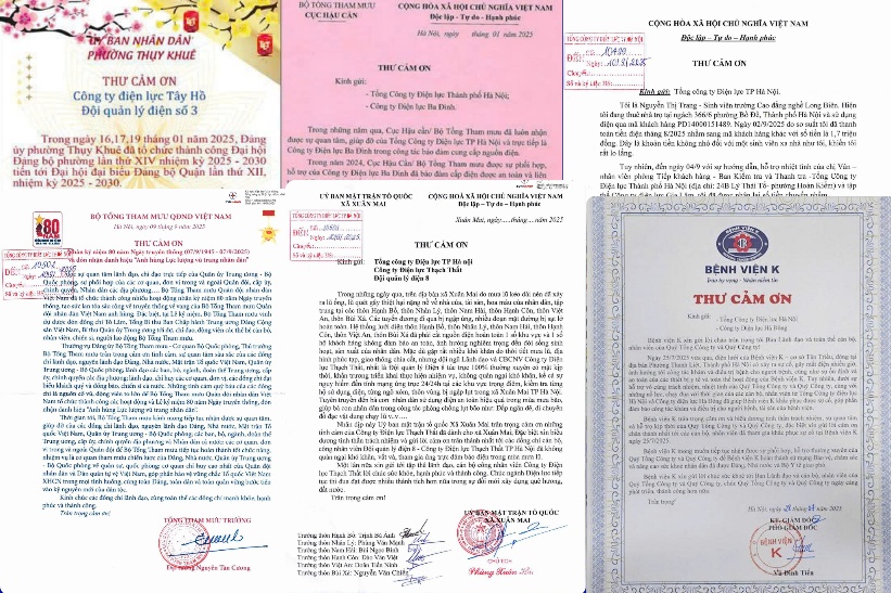 Những cánh thư tri ân tới Người thợ điện Thủ đô- Ảnh 2. Những cánh thư tri ân tới Người thợ điện Thủ đô- Ảnh 2.