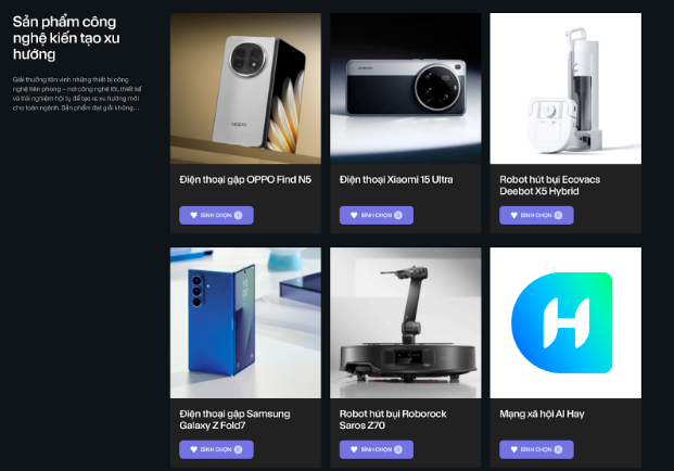 Hướng dẫn bình chọn Better Choice Awards 2025- Ảnh 1.