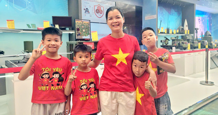 Những trải nghiệm hiện đại, hấp dẫn ở khu trưng bày Quân đội tại Triển lãm thành tựu đất nước- Ảnh 1.