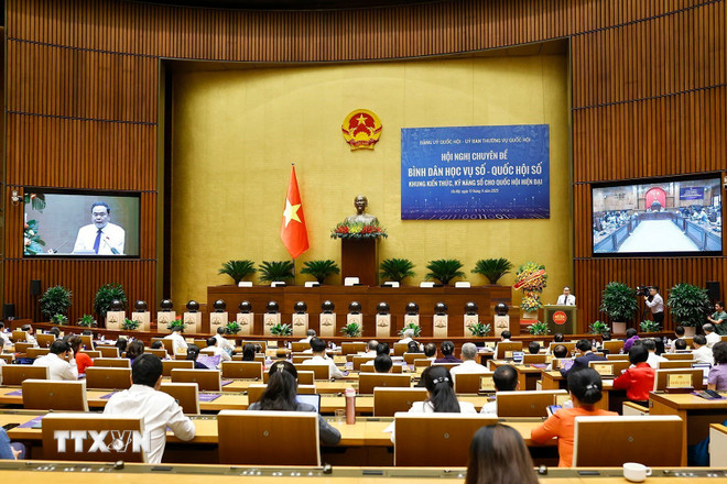 Chủ tịch Quốc hội Trần Thanh Mẫn: Triển khai bài bản, hoàn thành Quốc hội số- Ảnh 2.