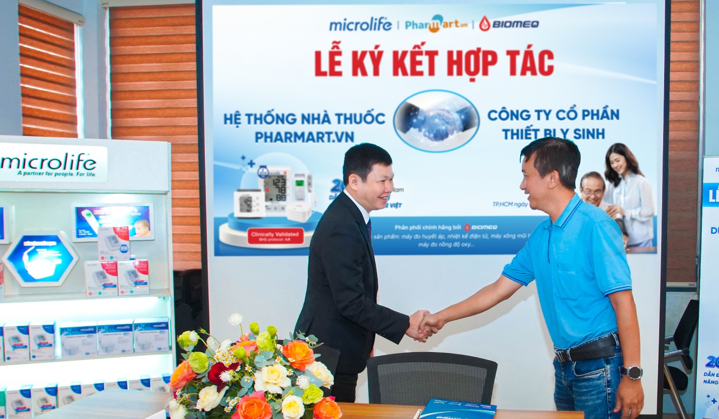 Pharmart.vn - đối tác của Biomeq và Microlife tại Việt Nam
- Ảnh 3. Pharmart.vn - đối tác của Biomeq và Microlife tại Việt Nam
- Ảnh 3.
