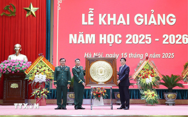 "Xây dựng Học viện Quốc phòng mang tầm chiến lược tiên tiến, hiện đại"- Ảnh 1. "Xây dựng Học viện Quốc phòng mang tầm chiến lược tiên tiến, hiện đại"- Ảnh 1.