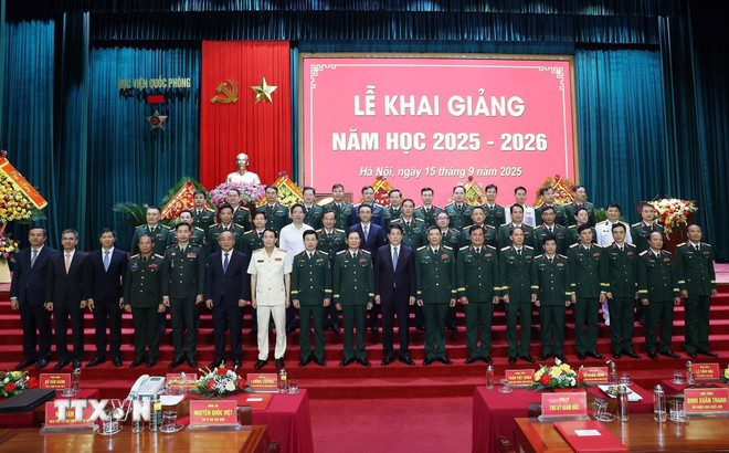 "Xây dựng Học viện Quốc phòng mang tầm chiến lược tiên tiến, hiện đại"- Ảnh 2. "Xây dựng Học viện Quốc phòng mang tầm chiến lược tiên tiến, hiện đại"- Ảnh 2.