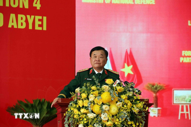 Hơn 200 cán bộ, chiến sĩ lên đường thực hiện nhiệm vụ gìn giữ hòa bình- Ảnh 2. Hơn 200 cán bộ, chiến sĩ lên đường thực hiện nhiệm vụ gìn giữ hòa bình- Ảnh 2.
