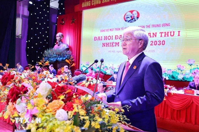 Xây dựng Đảng bộ Mặt trận Tổ quốc, các đoàn thể Trung ương là nòng cốt chính trị- Ảnh 2.