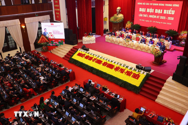 Khai mạc Đại hội đại biểu Đảng bộ các cơ quan Đảng Trung ương lần thứ nhất- Ảnh 4.