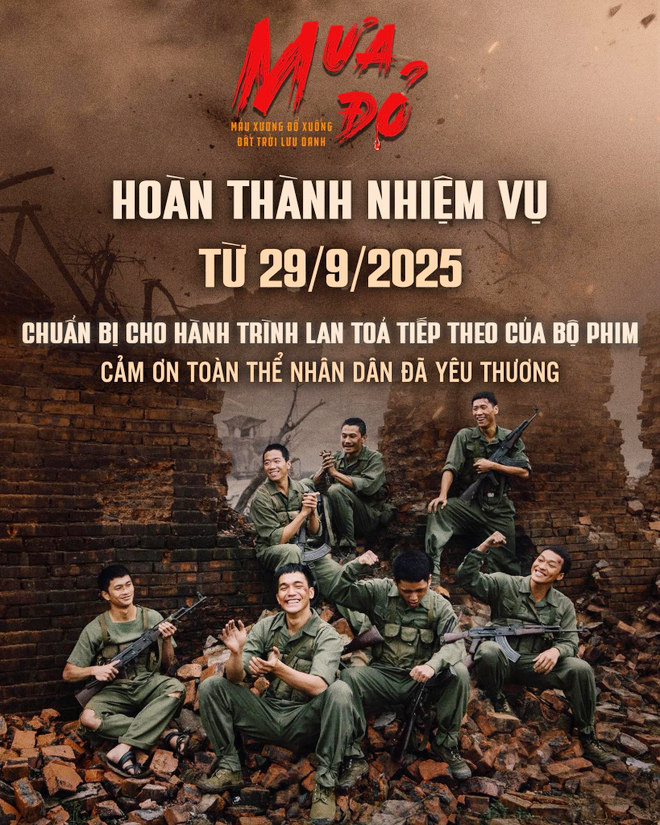 Lý do "Mưa đỏ" rời rạp sau khi bán được 8 triệu vé trên toàn quốc- Ảnh 2.