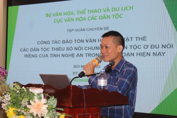 Tích cực bảo tồn, phát triển văn hóa phi vật thể về dân ca, dân nhạc và dân vũ của người Ơ Đu- Ảnh 4.