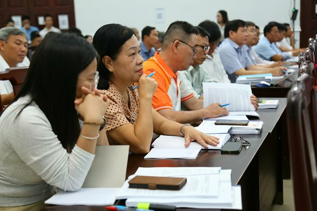 Phó Chủ tịch UBTƯ MTTQ Việt Nam Hà Thị Nga dự Hội nghị tập huấn về xây dựng nông thôn mới và giảm nghèo bền vững khu vực phía Nam- Ảnh 2.