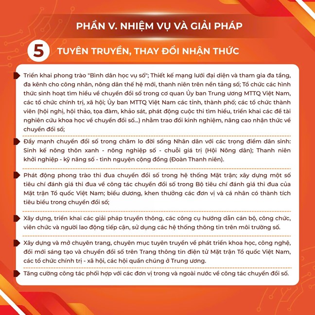 Những nội dung trọng tâm trong chuyển đổi số của MTTQ Việt Nam giai đoạn 2025 - 2030, tầm nhìn đến năm 2035- Ảnh 34.