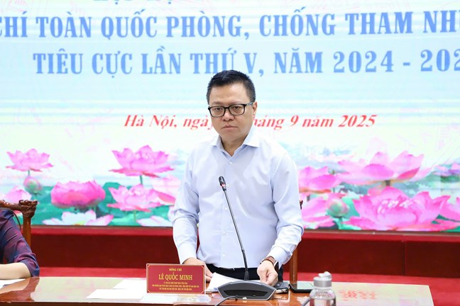 Lựa chọn những tác phẩm tiêu biểu vinh danh tại Lễ trao giải Báo chí toàn quốc phòng, chống tham nhũng, lãng phí, tiêu cực lần thứ V- Ảnh 2.