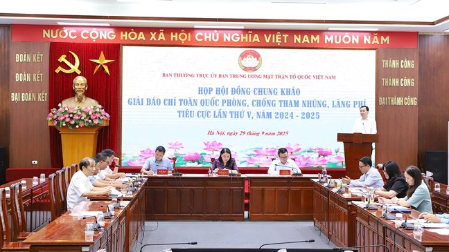 Lựa chọn những tác phẩm tiêu biểu vinh danh tại Lễ trao giải Báo chí toàn quốc phòng, chống tham nhũng, lãng phí, tiêu cực lần thứ V- Ảnh 1.