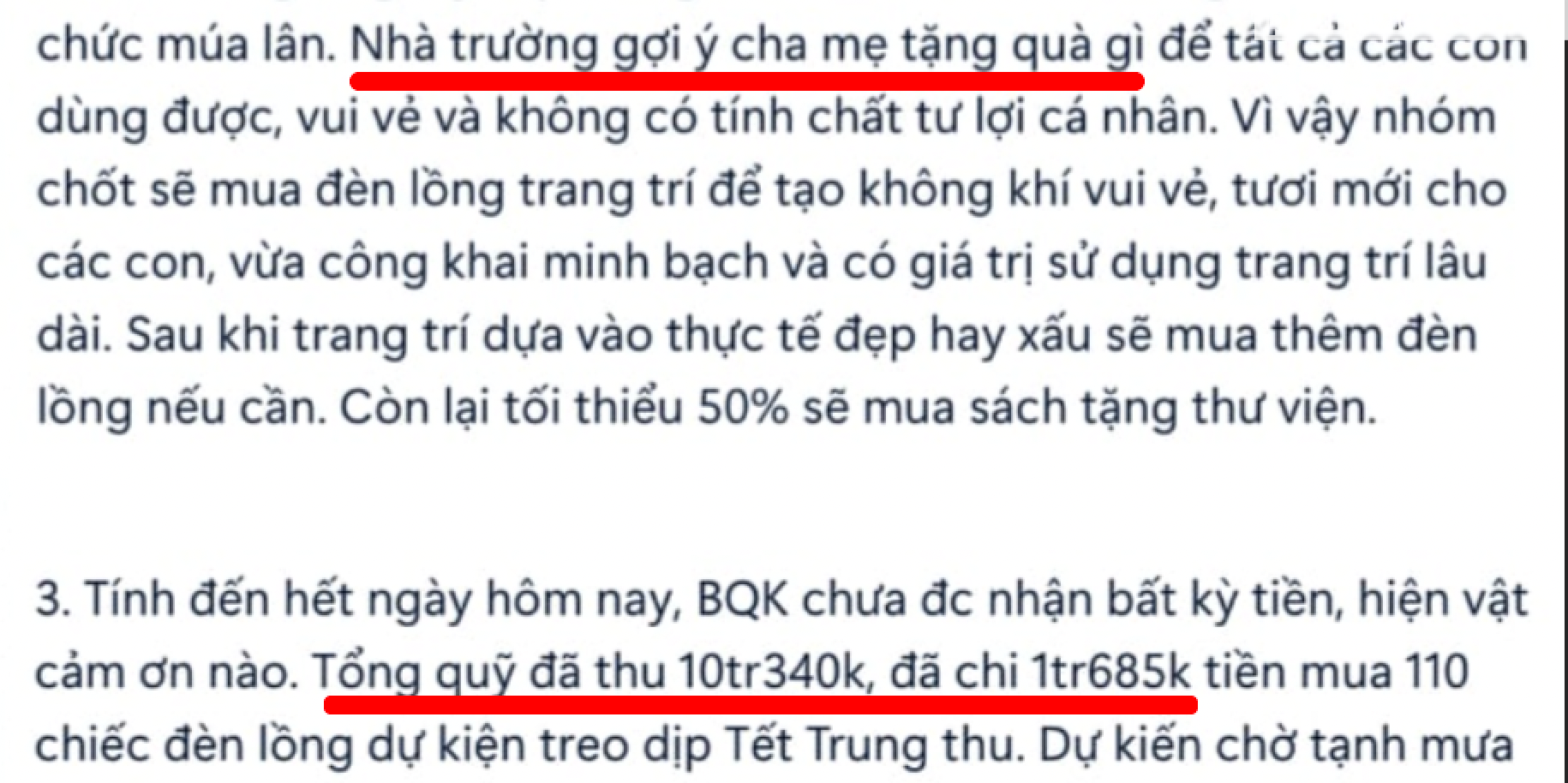 Thực hư chuyện phụ huynh Hà Nội tố nhà trường gợi ý tặng quà tri ân- Ảnh 2.