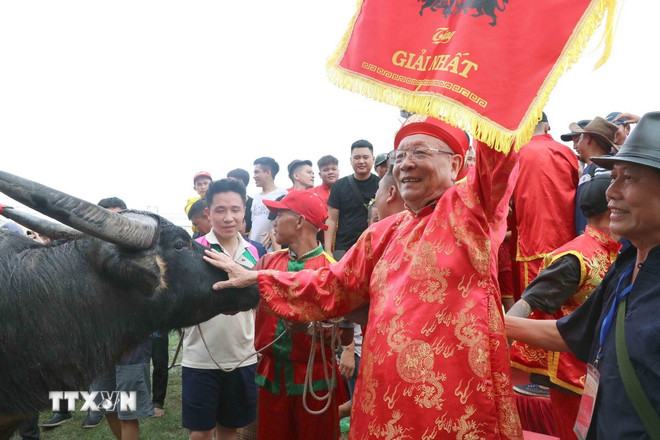 Lễ hội chọi trâu Đồ Sơn thể hiện tinh thần thượng võ người dân miền biển- Ảnh 2.