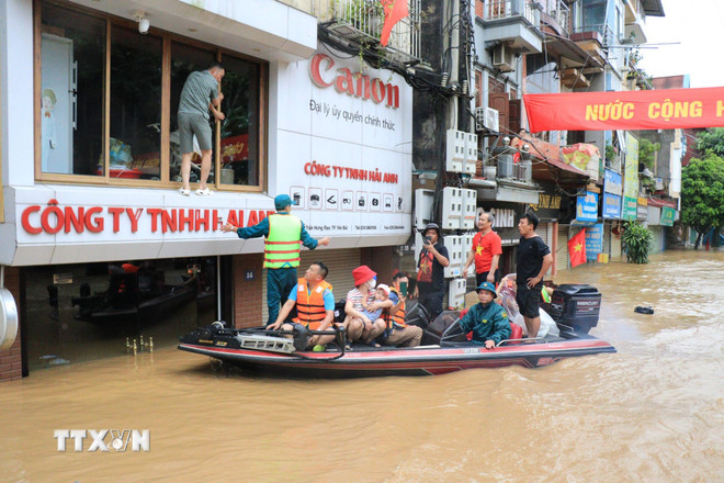Cập nhật tình hình bão lũ tại các tỉnh Cao Bằng và Lào Cai- Ảnh 2.