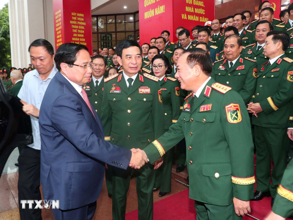 Lãnh đạo Đảng, Nhà nước dự Đại hội đại biểu Đảng bộ Quân đội lần thứ XII- Ảnh 3.