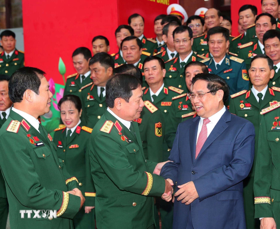 Lãnh đạo Đảng, Nhà nước dự Đại hội đại biểu Đảng bộ Quân đội lần thứ XII- Ảnh 4.