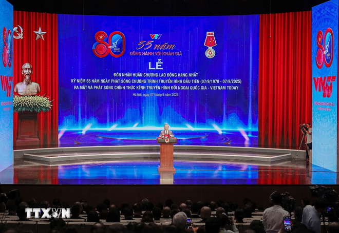 Tổng Bí thư: VTV cần nỗ lực để trở thành cơ quan truyền thông hàng đầu khu vực- Ảnh 4. Tổng Bí thư: VTV cần nỗ lực để trở thành cơ quan truyền thông hàng đầu khu vực- Ảnh 4.