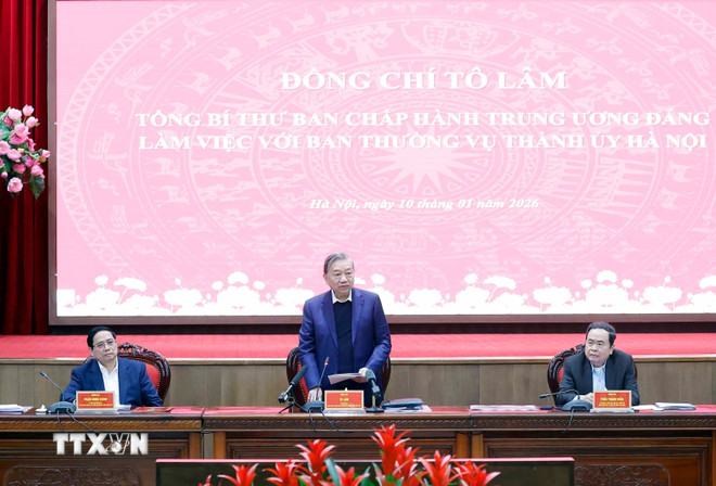 Tổng Bí thư: Hà Nội phải được định vị và vận hành như một trung tâm kiến tạo phát triển quốc gia- Ảnh 2.