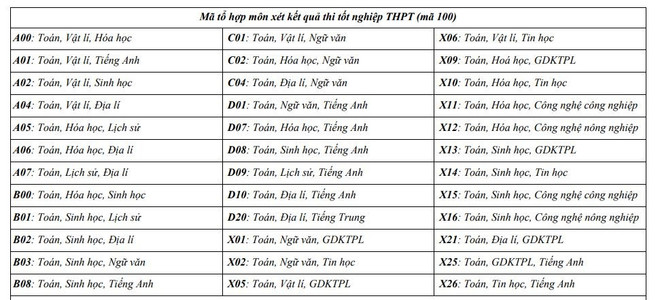 Trường Đại học Khoa học Tự nhiên dự kiến bỏ 11 tổ hợp xét tuyển năm 2026- Ảnh 2.
