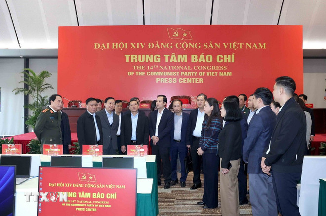 Thường trực Ban Bí thư: Đảm bảo an ninh, an toàn tuyệt đối cho Đại hội XIV của Đảng- Ảnh 1.